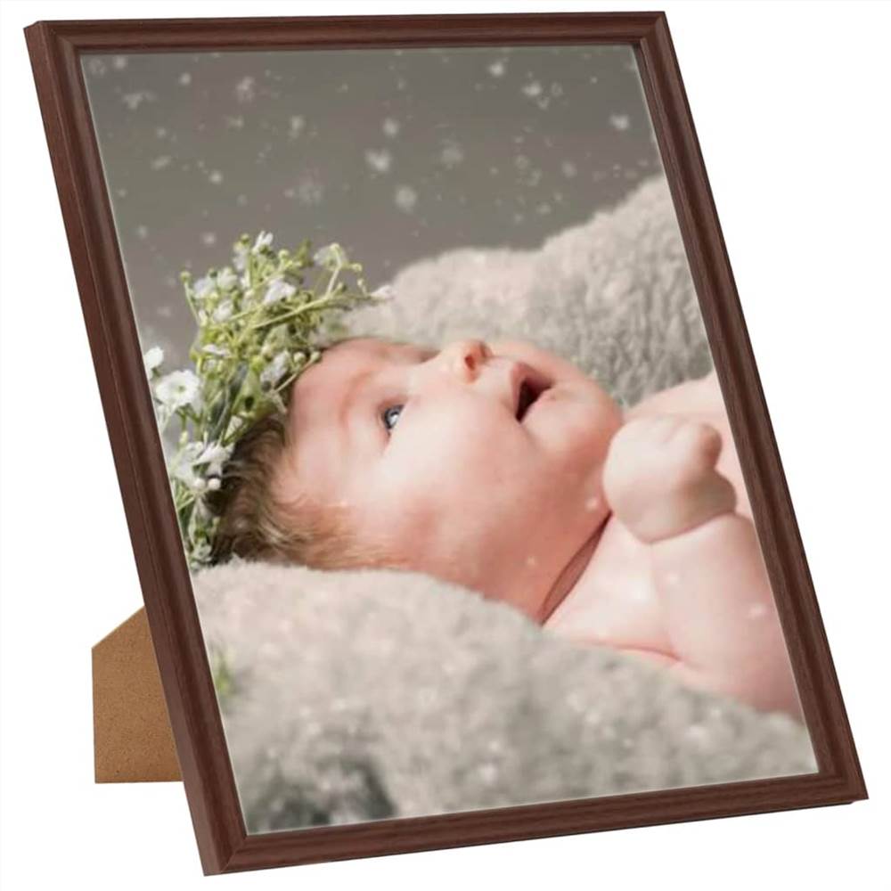Photo Frames Collage 5 pcs for Wall or Table Dark Red 50x50 cm