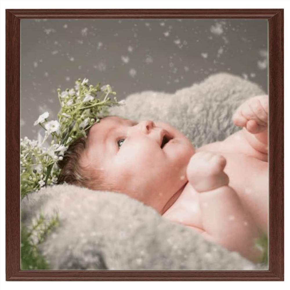 Photo Frames Collage 5 pcs for Wall or Table Dark Red 50x50 cm