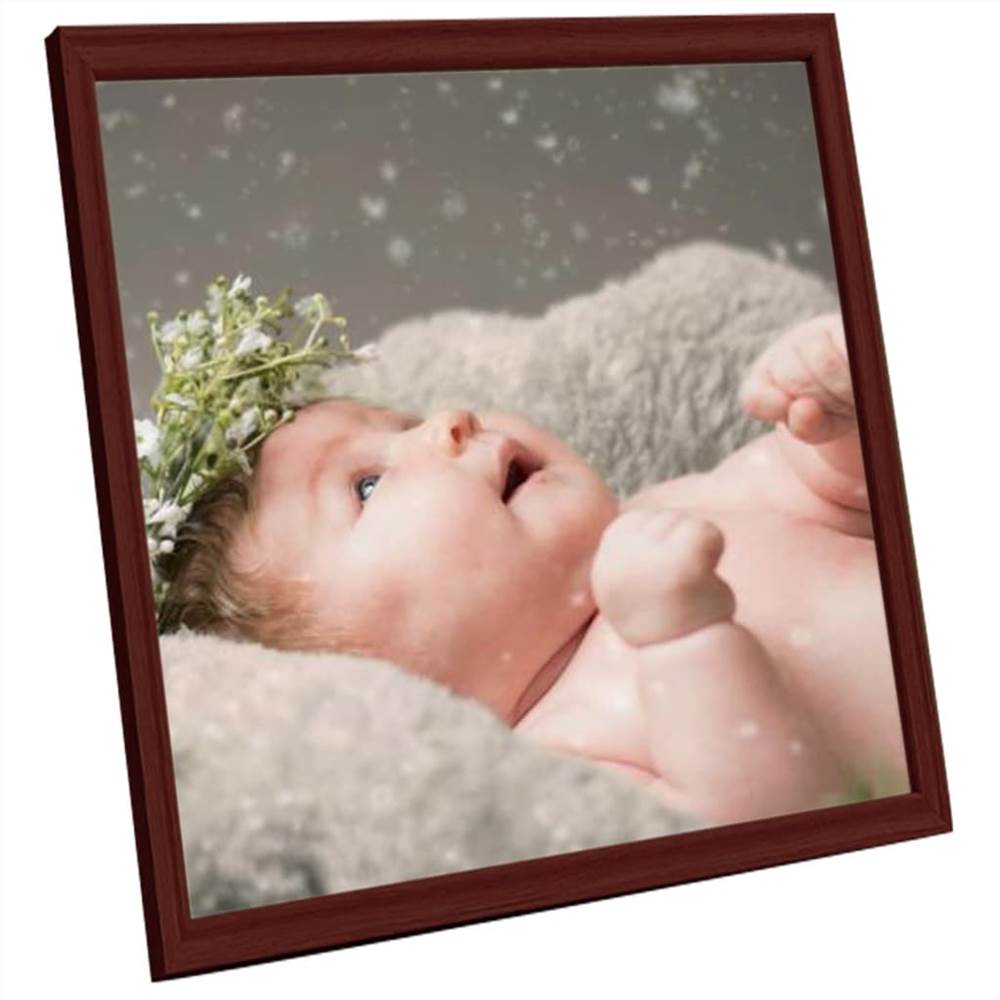 Photo Frames Collage 5 pcs for Wall or Table Dark Red 50x50 cm