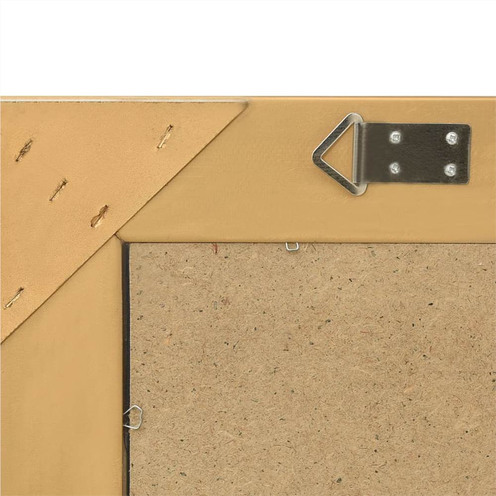 Wall Mirror Baroque Style 60x80 cm Gold