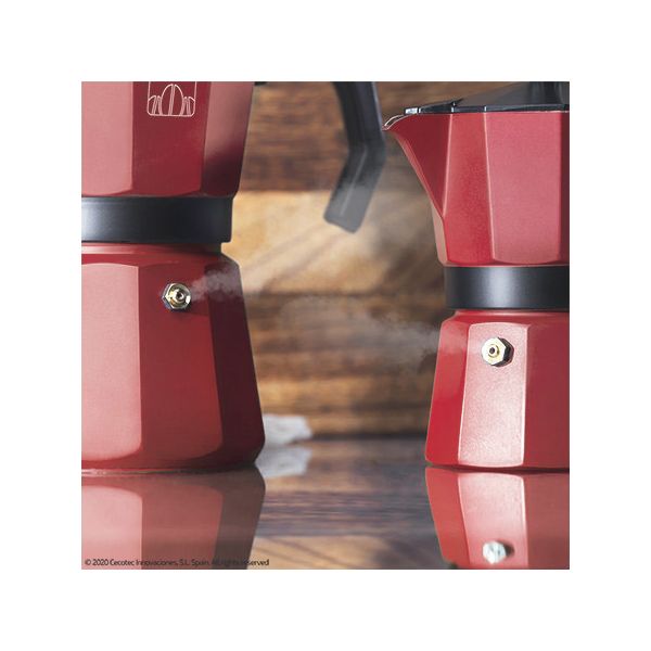 Italian Coffee Pot Cecotec Cumbia Mokclassic 1200 Garnet 600 ml (12 Cups)