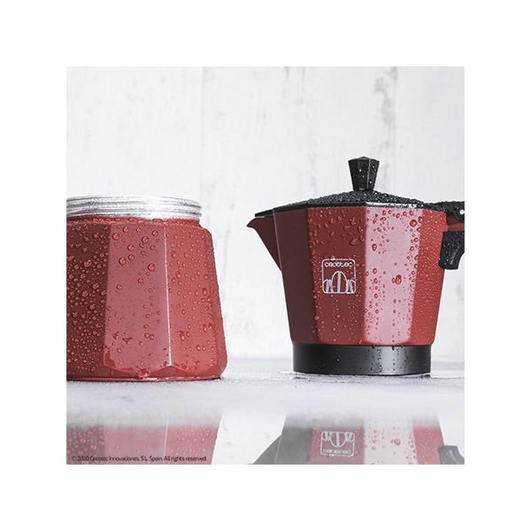 Italian Coffee Pot Cecotec Cumbia Mokclassic 1200 Garnet 600 ml (12 Cups)