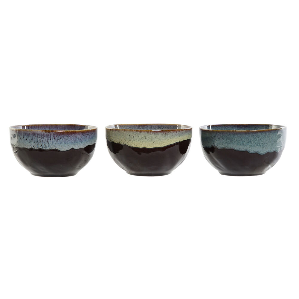 

DKD Home Decor Stoneware Bowl (14 x 14 x 7.3 cm) (3 pcs)