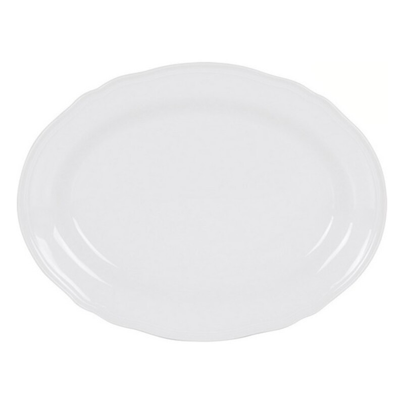 

Feuille Oval Porcelain Serving Platter White (35,5 x 27 cm)