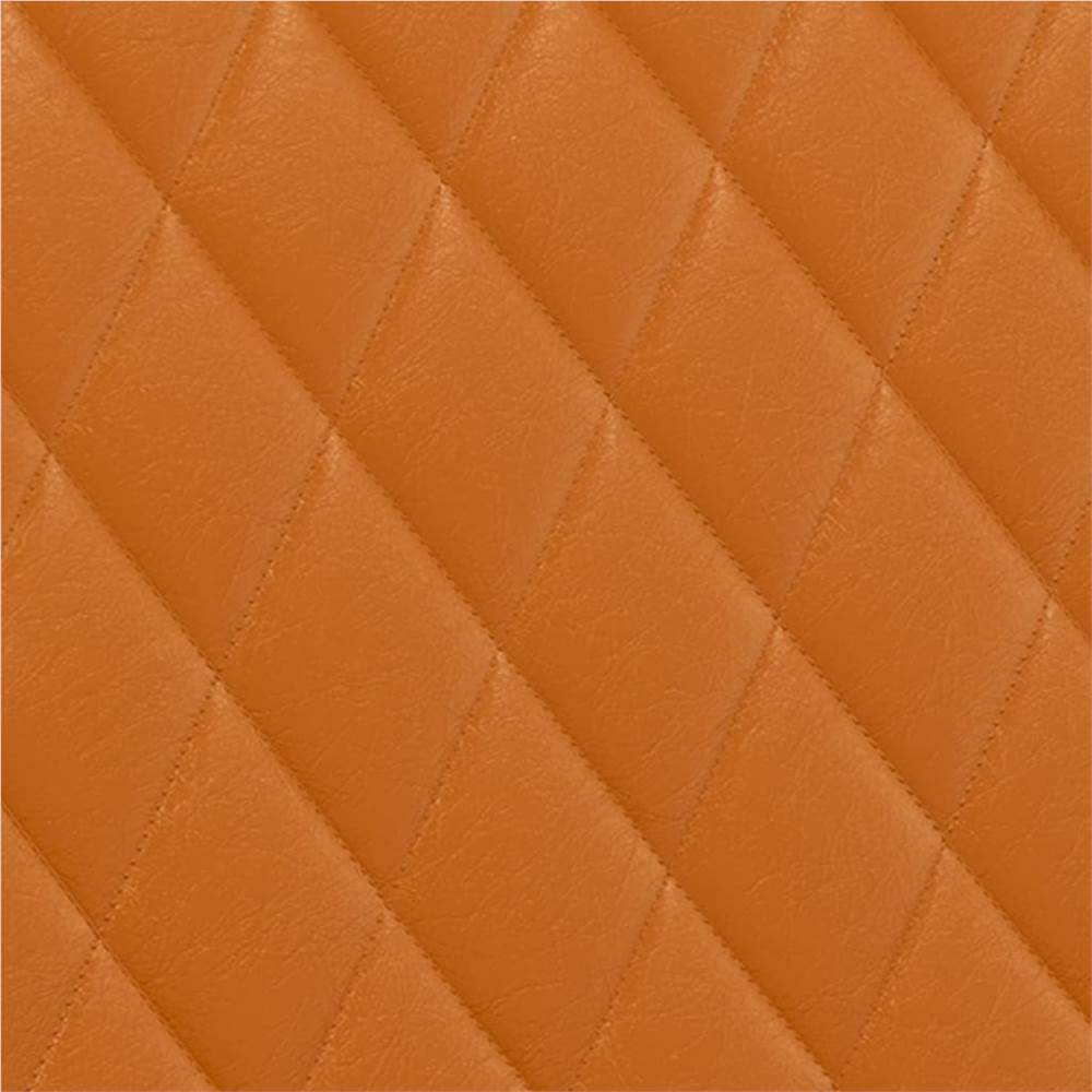 Armchair Brown Faux Leather