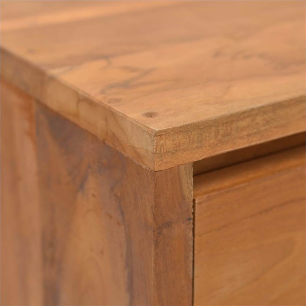 Bedside Cabinet 20x35x50 cm Solid Teak Wood
