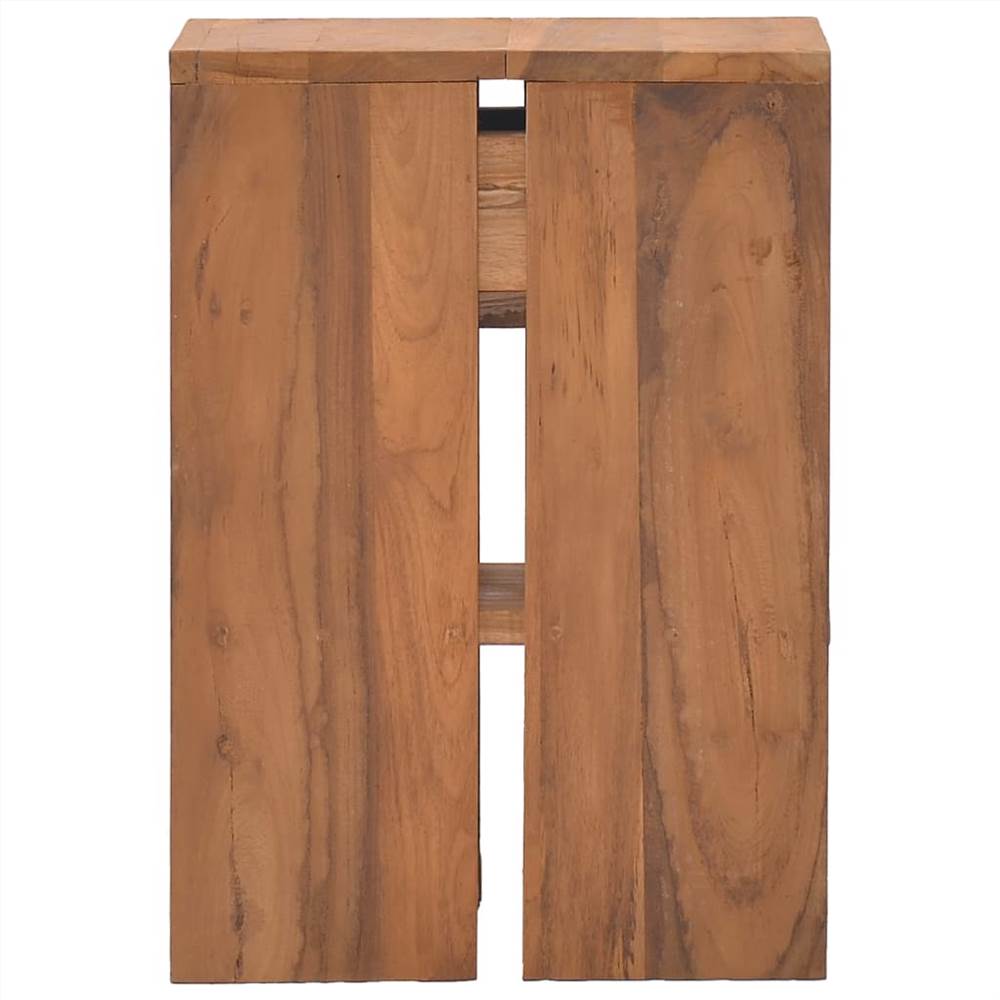 Bedside Cabinet 20x35x50 cm Solid Teak Wood