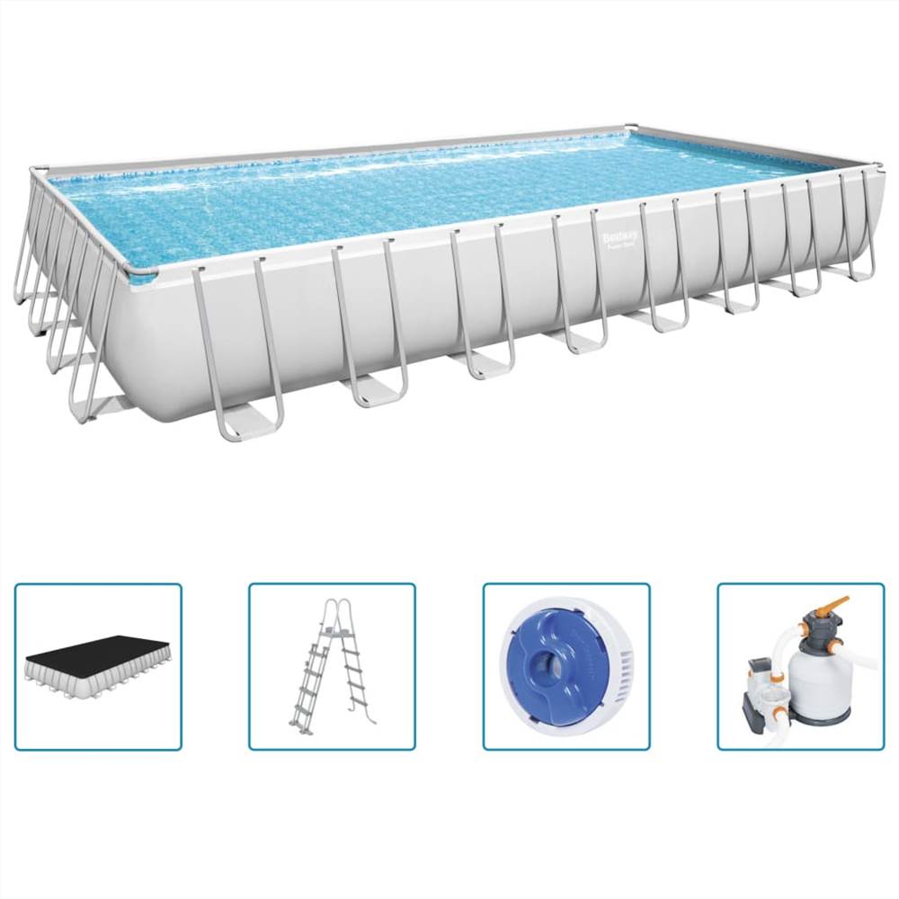 Bestway Power Steel Swimming Pool Set 956x488x132 cm