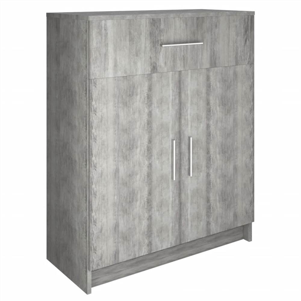 Sideboard Chipboard 71x35x88 cm Concrete