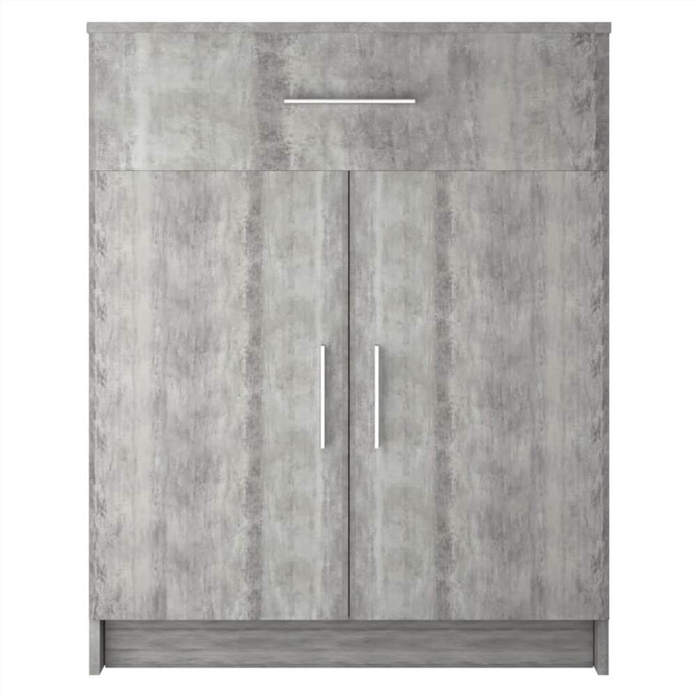 Sideboard Chipboard 71x35x88 cm Concrete