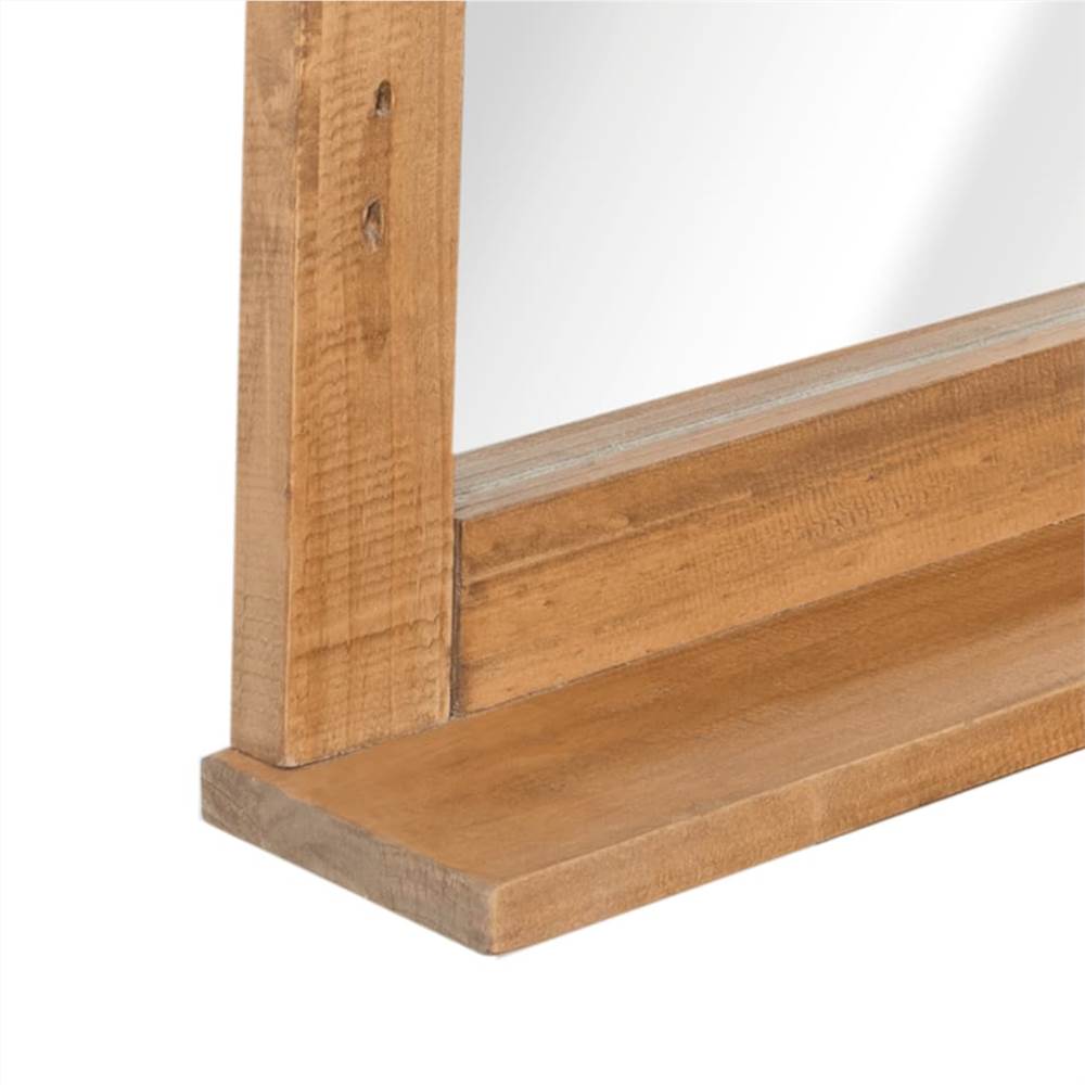 Bathroom Mirror Solid Recycled Pinewood 70x12x79 cm