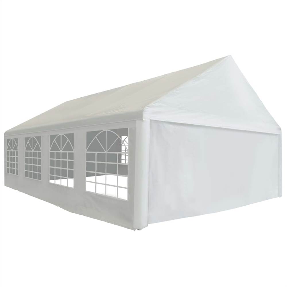 Party Tent PE 5x8 m White