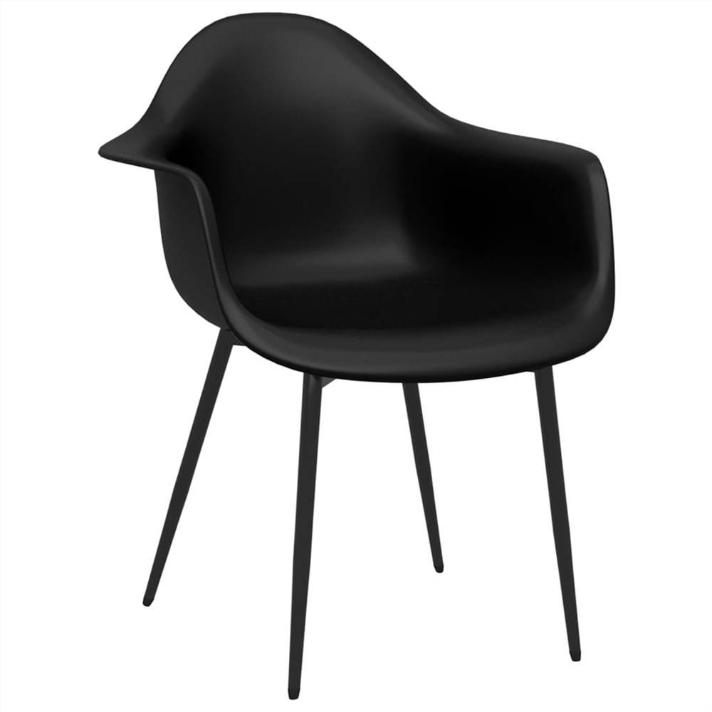 Dining Chair Black PP