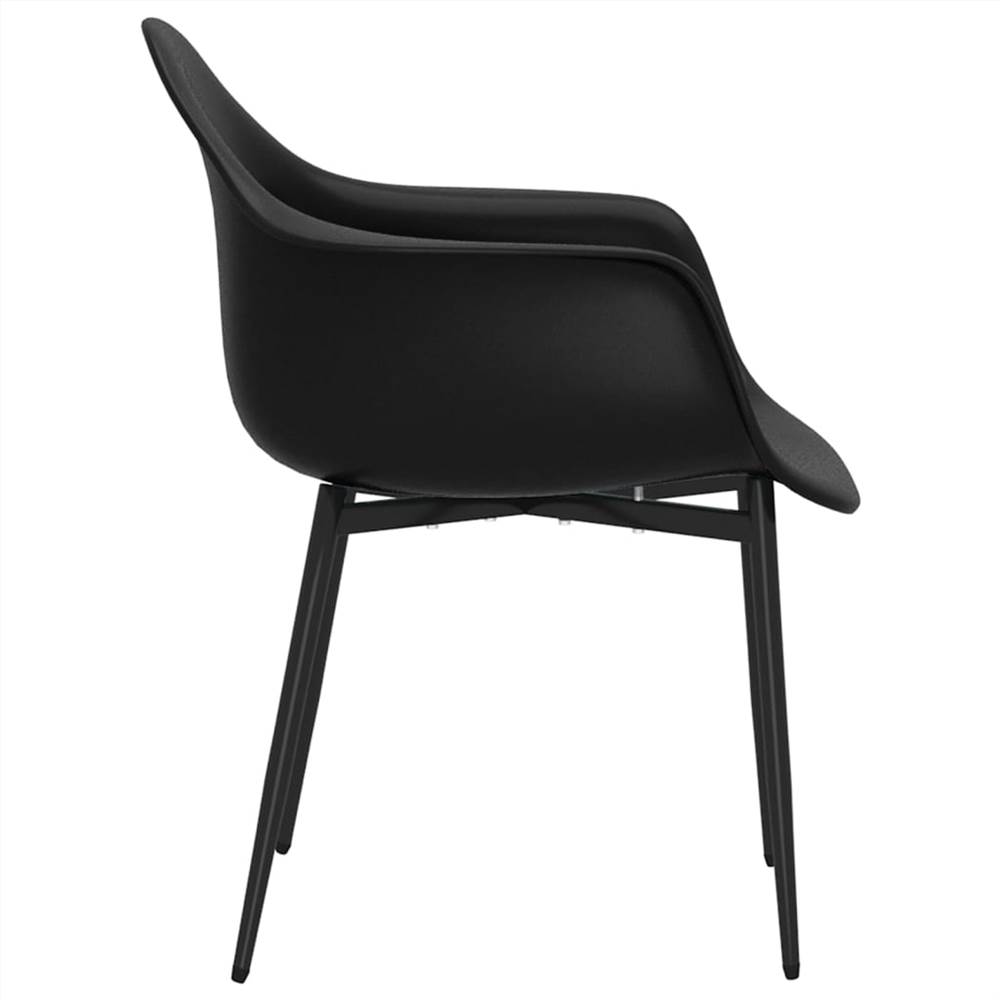 Dining Chair Black PP