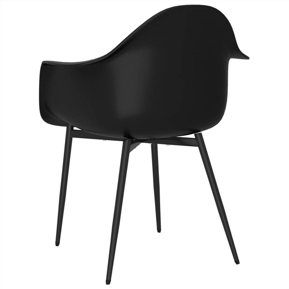 Dining Chair Black PP