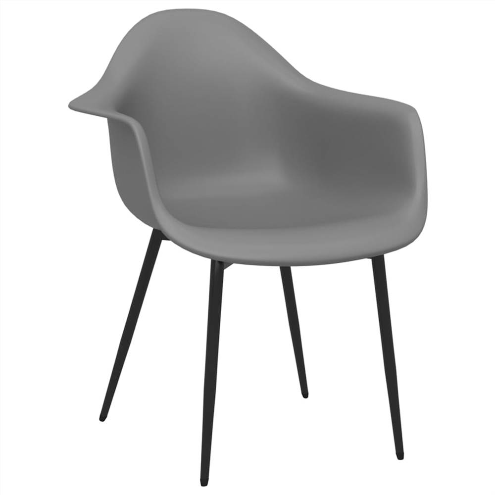 Dining Chair Grey PP