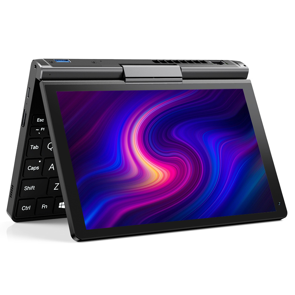 

GPD Pocket 3 Laptop Mini Tablet PC, 8'' 1920x1200 IPS Touchscreen, Intel Core i7-1195G7, 16GB RAM 1TB SSD, Dual-band WiFi Bluetooth 5.0, 2MP Front Camera, 1*Thunderbolt 4 1*HDMI 2.0b 2*USB 3.2 Type-A 1*RJ45, 180° Flip and Rotation - EU Plug