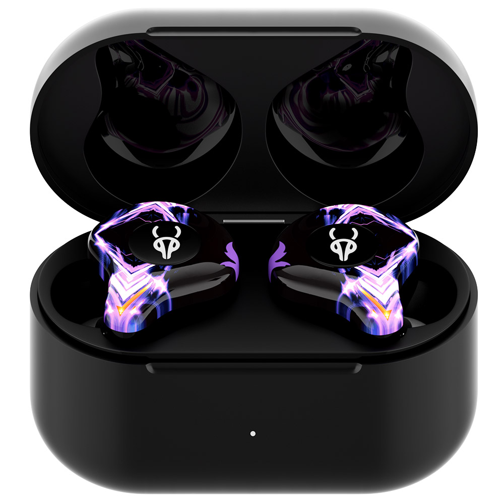 

Sabbat G12 Elite TWS Wireless Bluetooth Headphones Gaming Music Dual Modes Noise Reduction Earphones With Mic - Purple