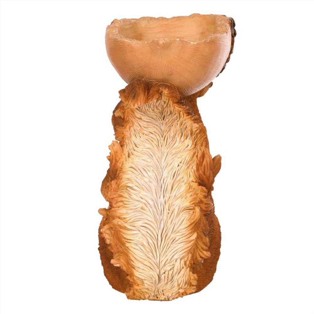 Esschert Design Feeding Bowl Acorn with Squirrel 18,5x10x20,5 cm