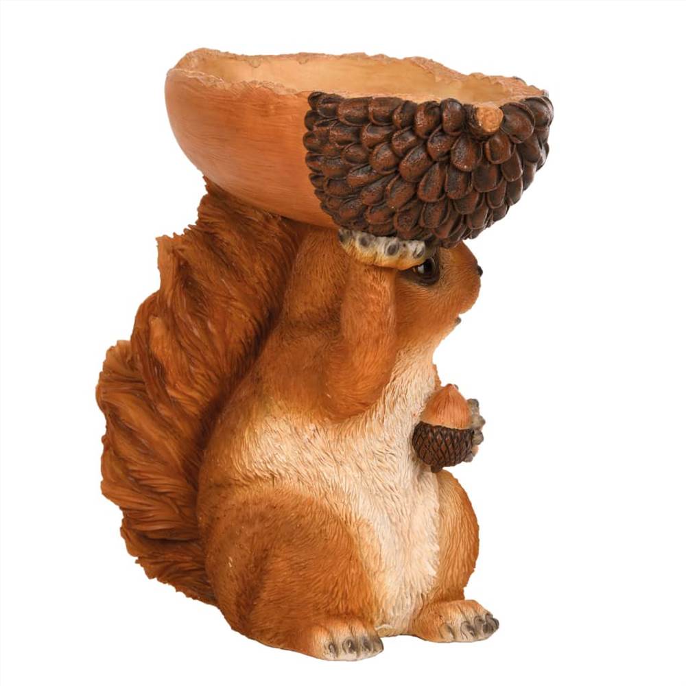 Esschert Design Feeding Bowl Acorn with Squirrel 18,5x10x20,5 cm
