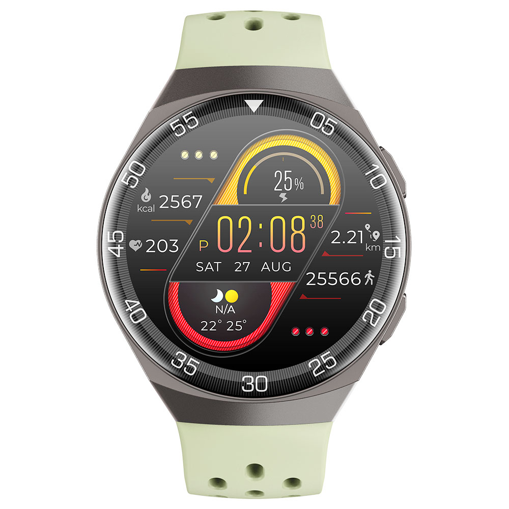 Senbono Max Smartwatch Support Spo Hr Bp Monitor Green