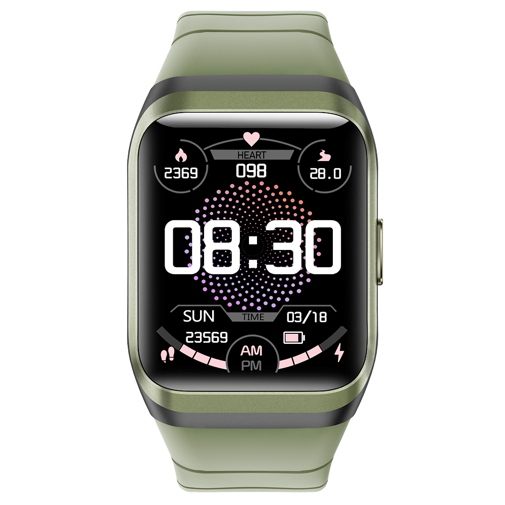 Senbono Sd Smartwatch Touch Screen Green