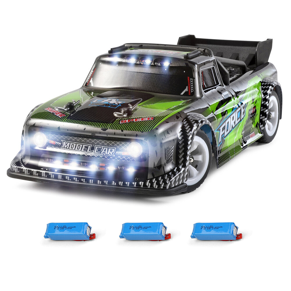 

Wltoys 284131 1/28 2.4G 4WD RC Car with Light 30KM/H Short Course Drift Vehicle Models - Three Batteries