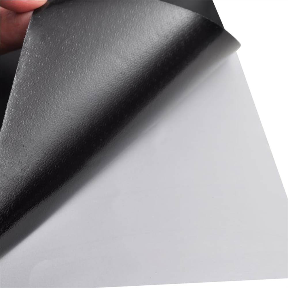 Car Films 2 pcs Matt Black 100x150 cm+50x150 cm