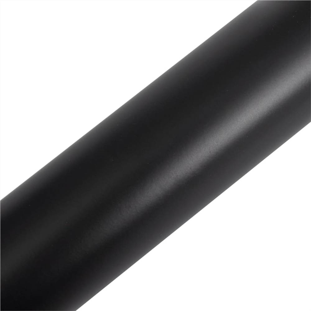 Car Films 2 pcs Matt Black 100x150 cm+50x150 cm
