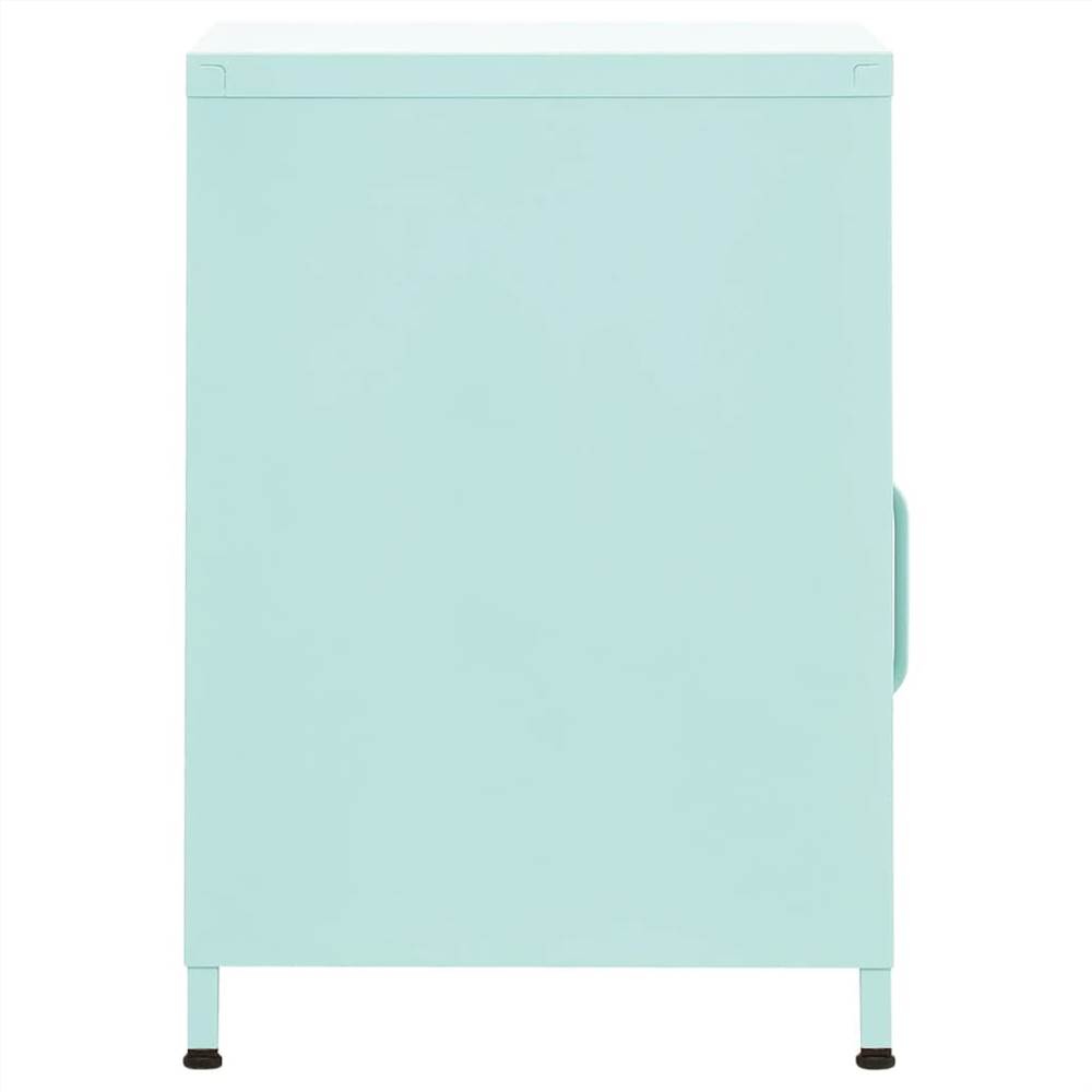 Nightstand Mint 35x35x51 cm Steel