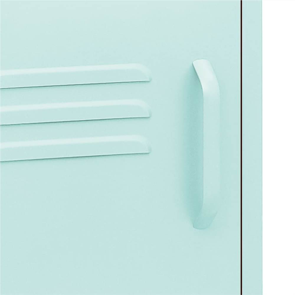 Nightstand Mint 35x35x51 cm Steel