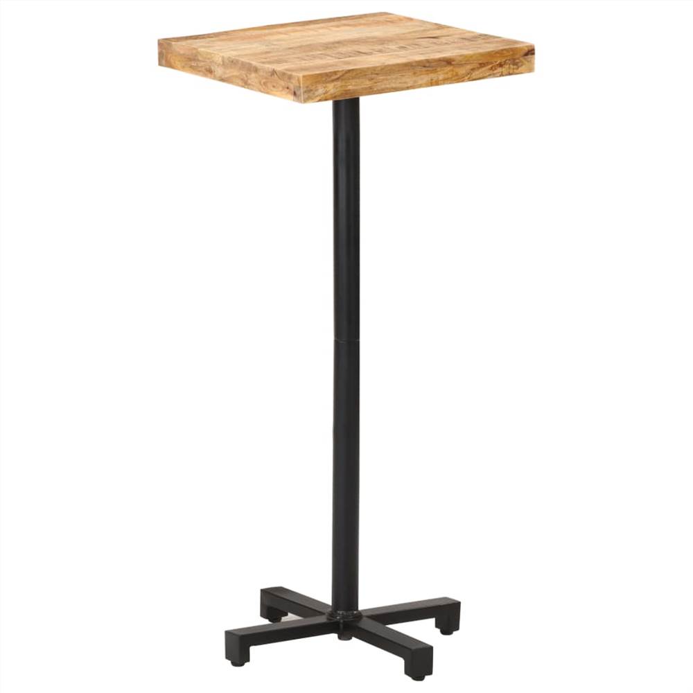 

Bistro Table Square 50x50x110 cm Rough Mango Wood