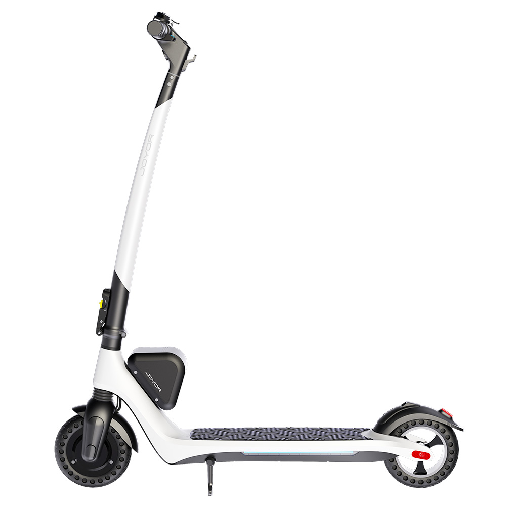 

JOYOR A5 Folding Electric Scooter 8 Inch Tires 350W Motor 36V 13Ah Removable Battery 25km/h Top Speed 35KM Max Mileage E-Scooter - White