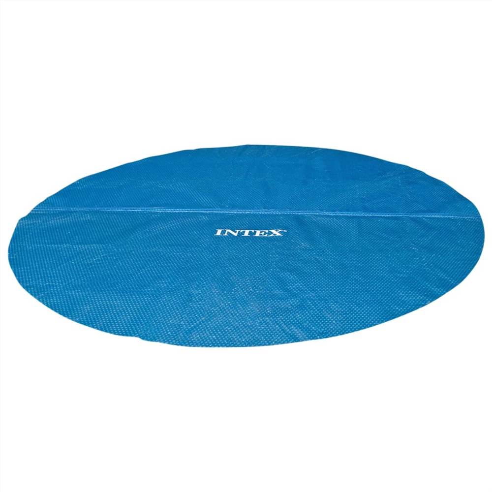 Intex Solar Pool Cover Blue 244 cm Polyethylene
