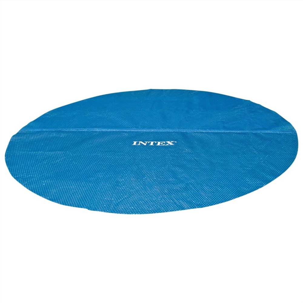 Intex Solar Pool Cover Blue 366 cm Polyethylene