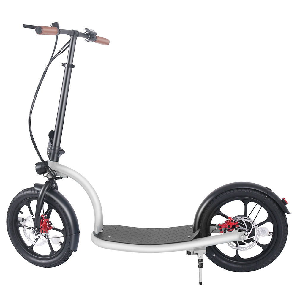 

HiBoy VE001 Electric Scooter 16 Inch 350W Motor 36V 10Ah Battery 30km/h Max Speed 60km Range 100kg Max Load - Silver