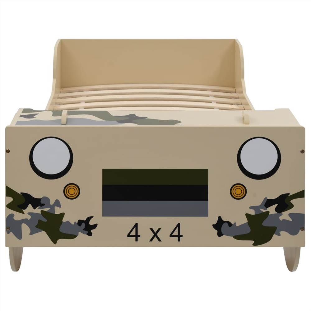 Childrens Off-road Bed 90x200cm Camouflage