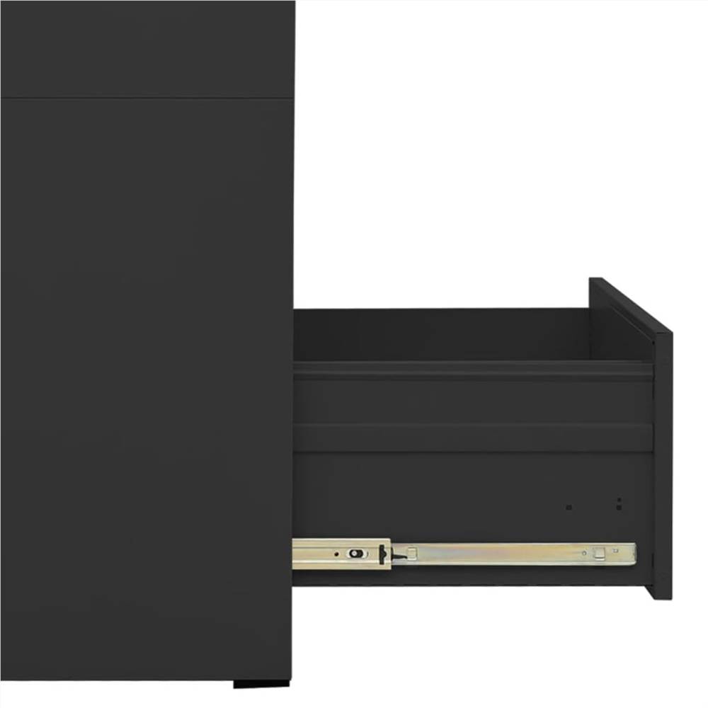 Filing Cabinet Anthracite 46x62x102.5 cm Steel