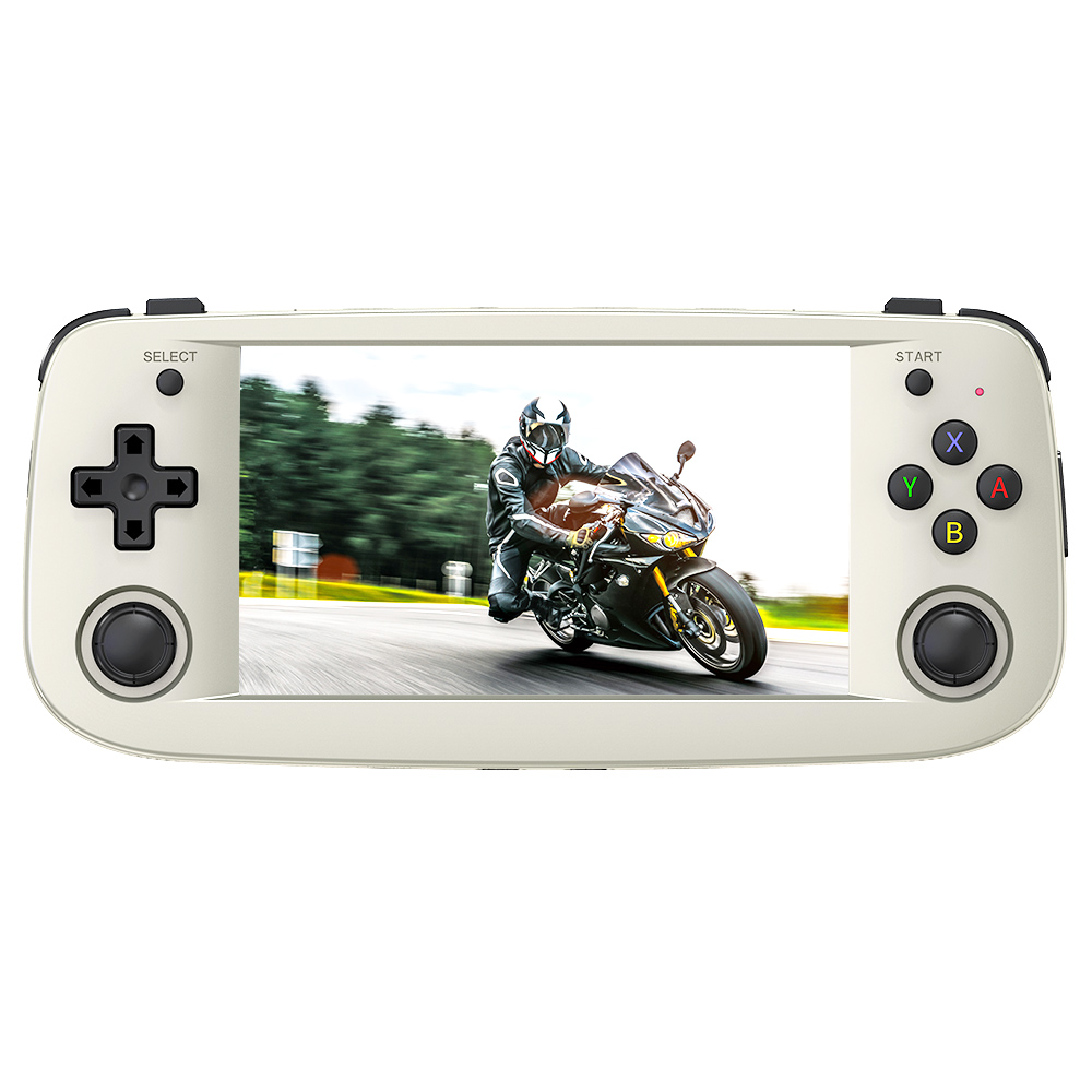 

ANBERNIC RG503 Retro Game Console, 16GB TF Card, 960*544P 4.95in OLED Screen, 5G WiFi, Bluetooth 4.2, Linux OS, Rockchip RK3566, 6H Playtime, Moonlight Streaming, Grey