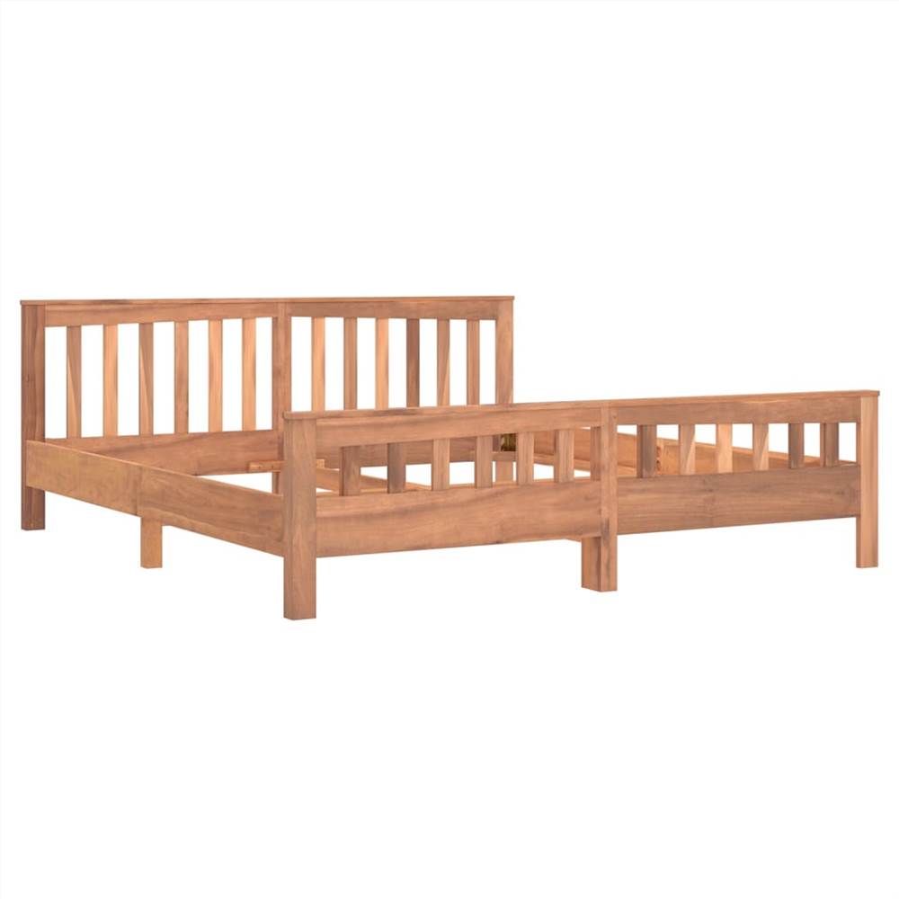 Bed Frame Solid Teak Wood 180x200 cm