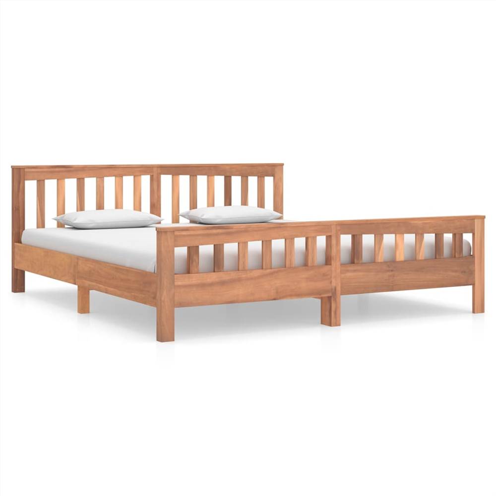 Bed Frame Solid Teak Wood 180x200 cm