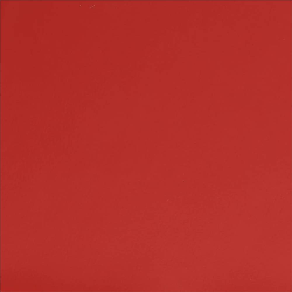 Swivel Office Chair Wine Red Faux Leather