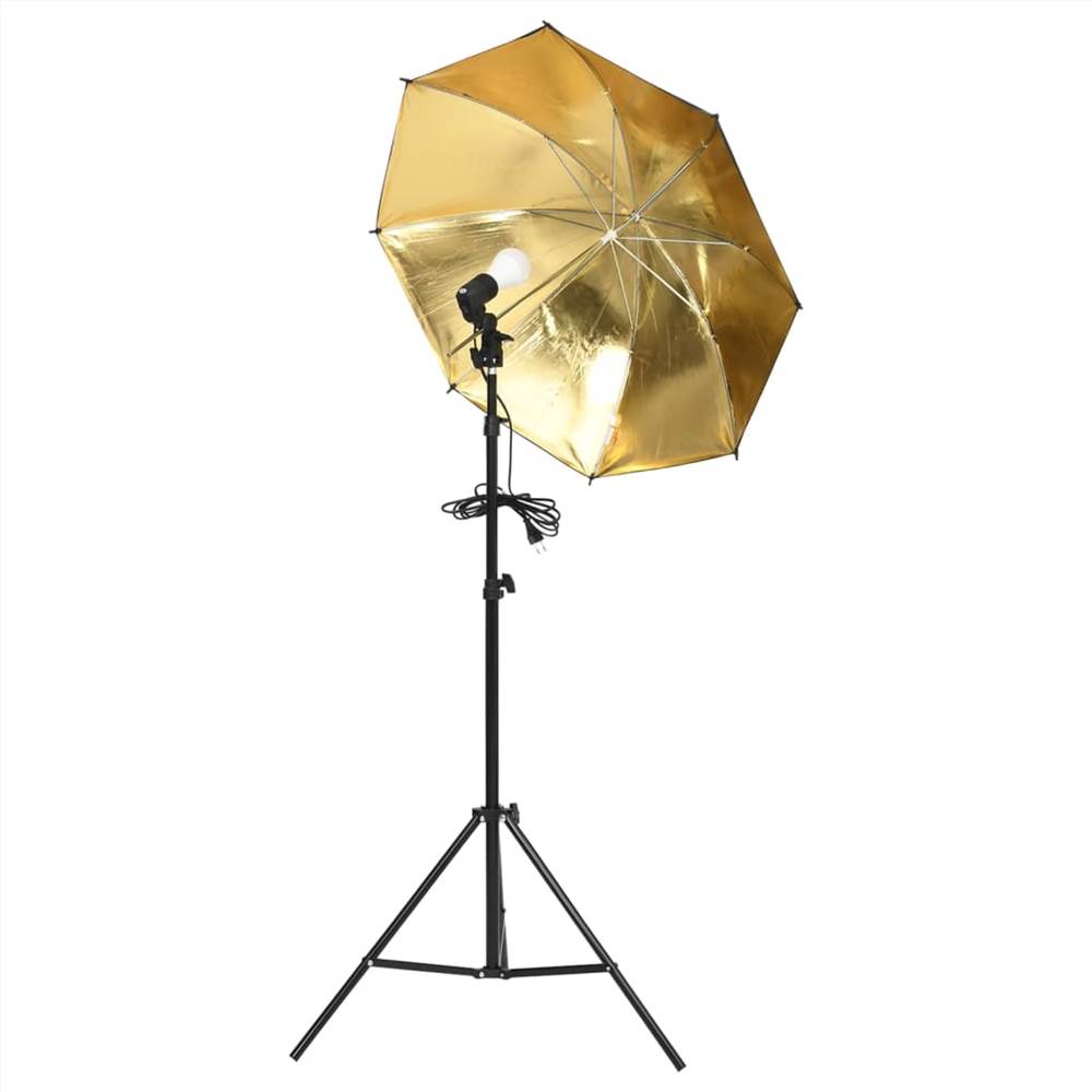 9 Piece Photo Studio Kit with Lighting Set and Softboxes