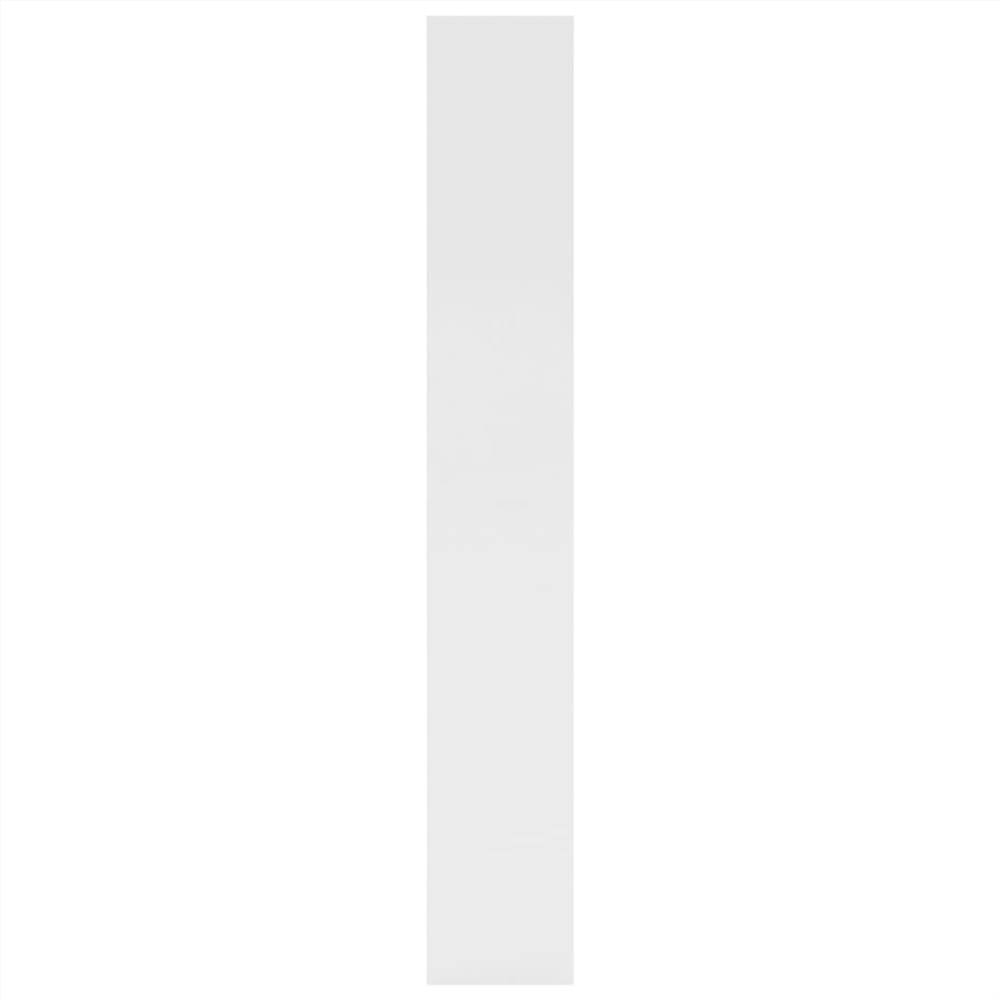 Book Cabinet/Room Divider White 80x30x198 cm Chipboard