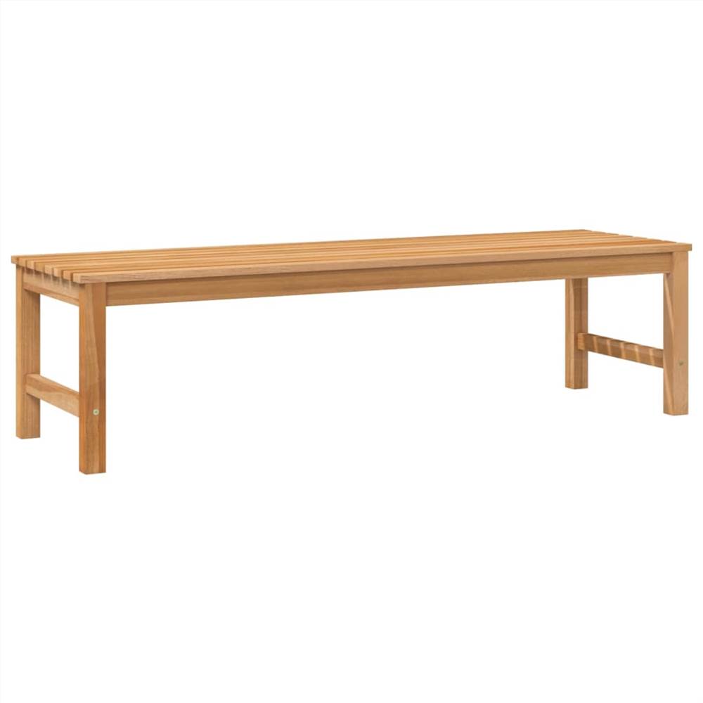 Garden Bench 150 cm Solid Teak Wood