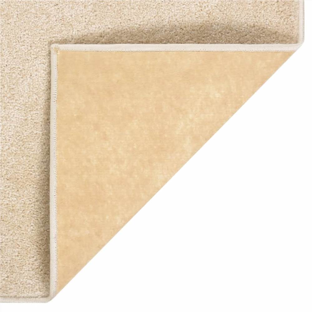 Rug Short Pile 140x200 cm Beige