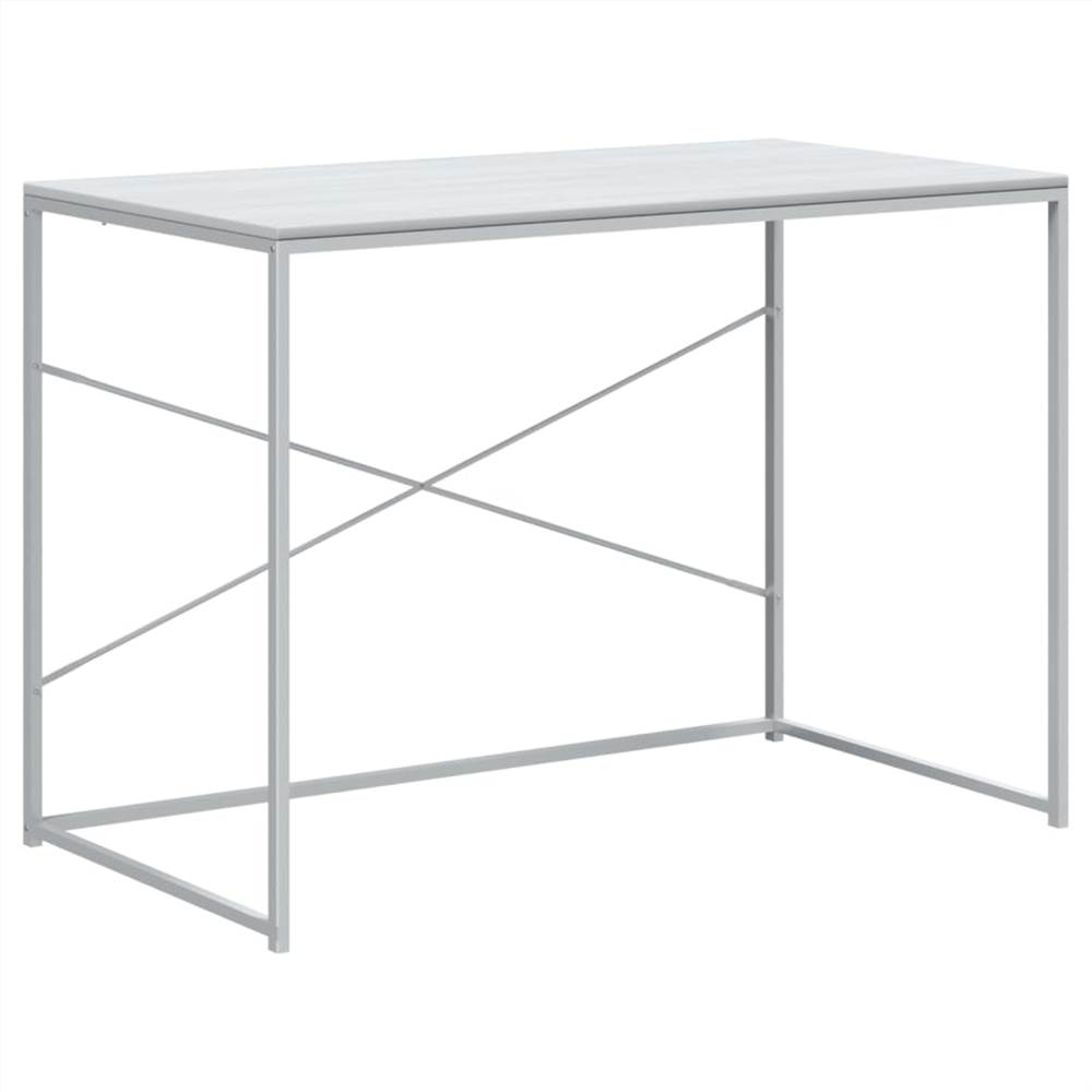 Computer Desk White 110x60x70 cm Chipboard