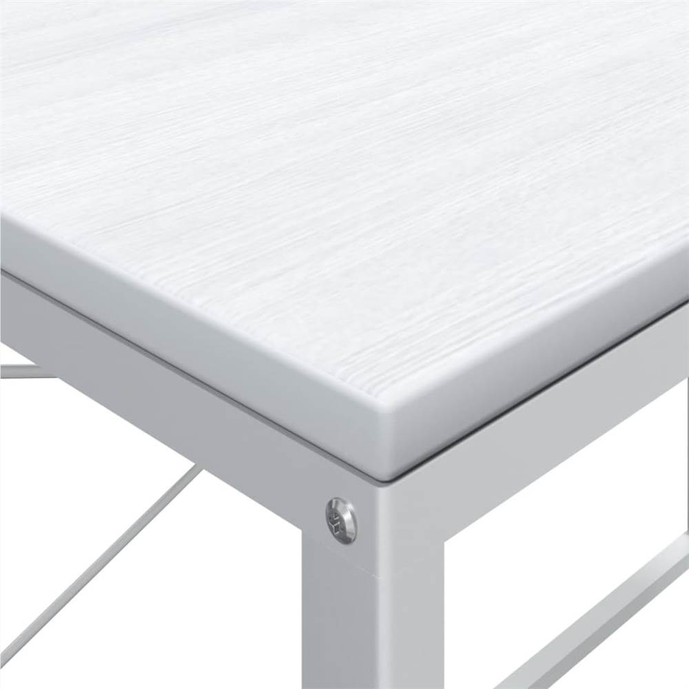 Computer Desk White 110x60x70 cm Chipboard