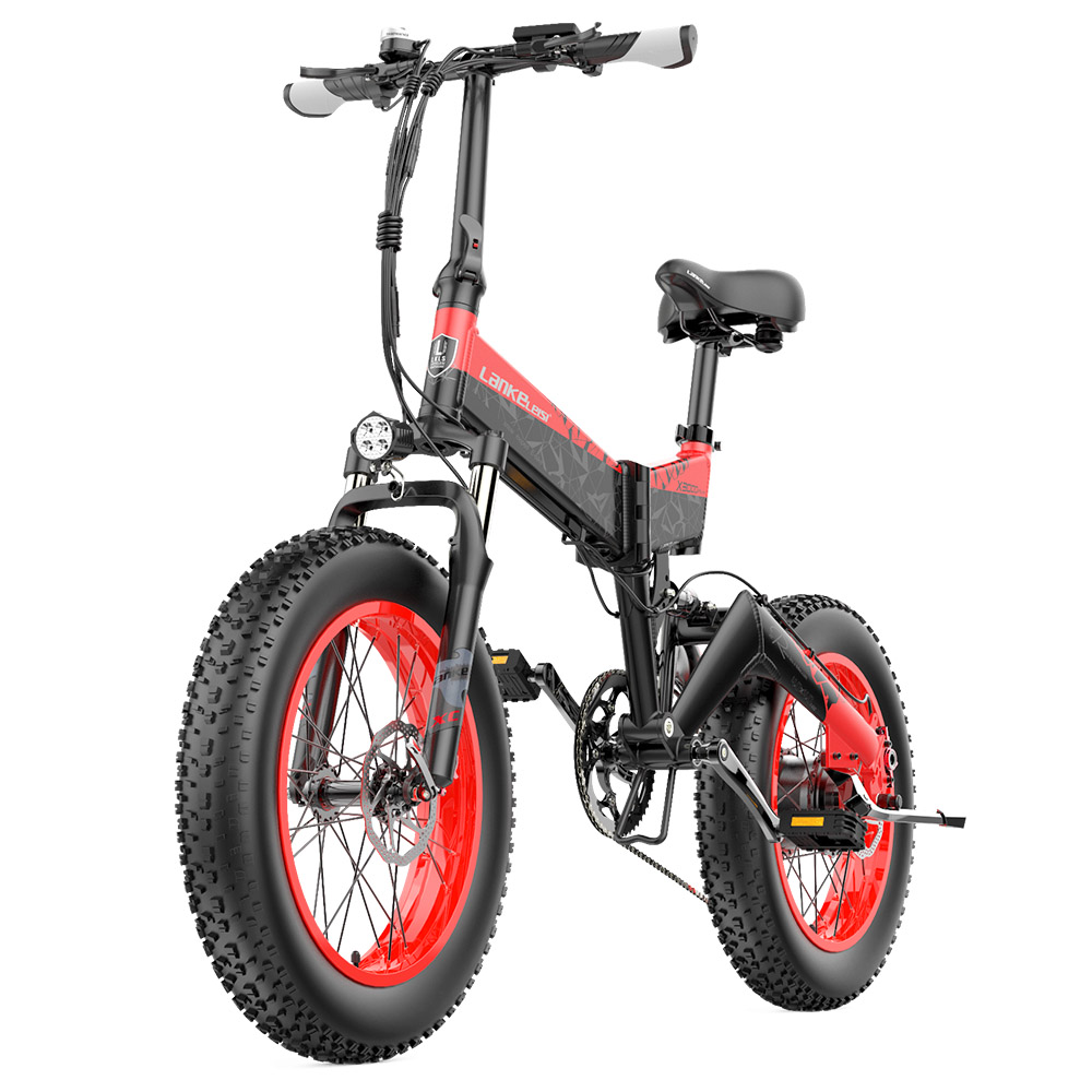 Lankeleisi X Plus Vtt Electrique Pliant Rouge