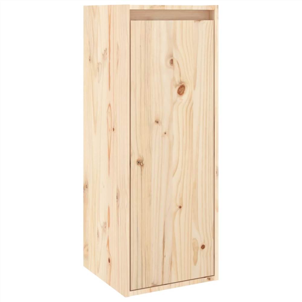 TV Cabinets 3 pcs Solid Wood Pine